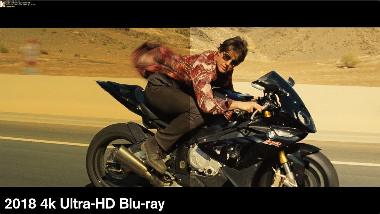 Mission: Impossible - Rogue Nation - 4k/Blu-ray Comparison
