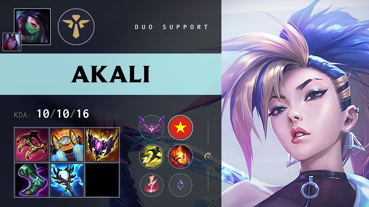 Akali Support vs Lux - VN Master Patch 26.13