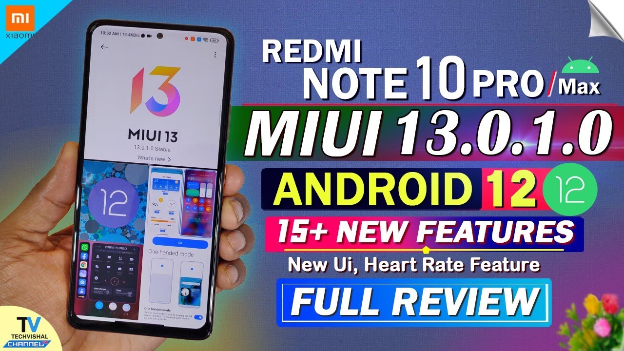 Redmi Note 10 Pro New MIUI 13.0.1.0 Android 12 Update Review | MIUI 13 Redmi Note 10 Pro New Update