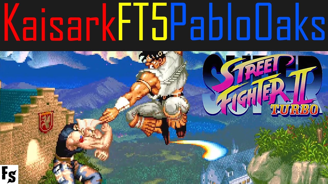 Super Street Fighter 2 Turbo - Kaisark [Guile] vs PabloOaks [T. Hawk] (Fightcade FT5)
