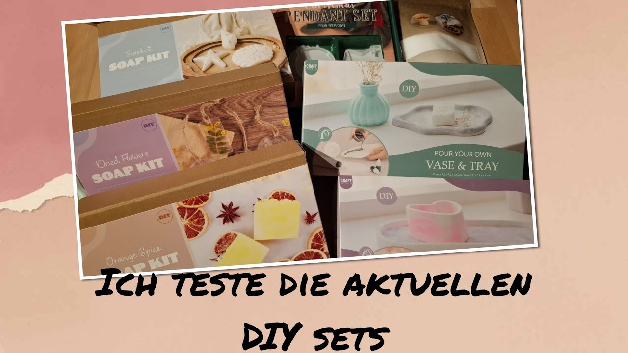 Action-Haul 😍  ich teste für euch die DIY-Sets. TOP 👌 oder FLOP 👎 