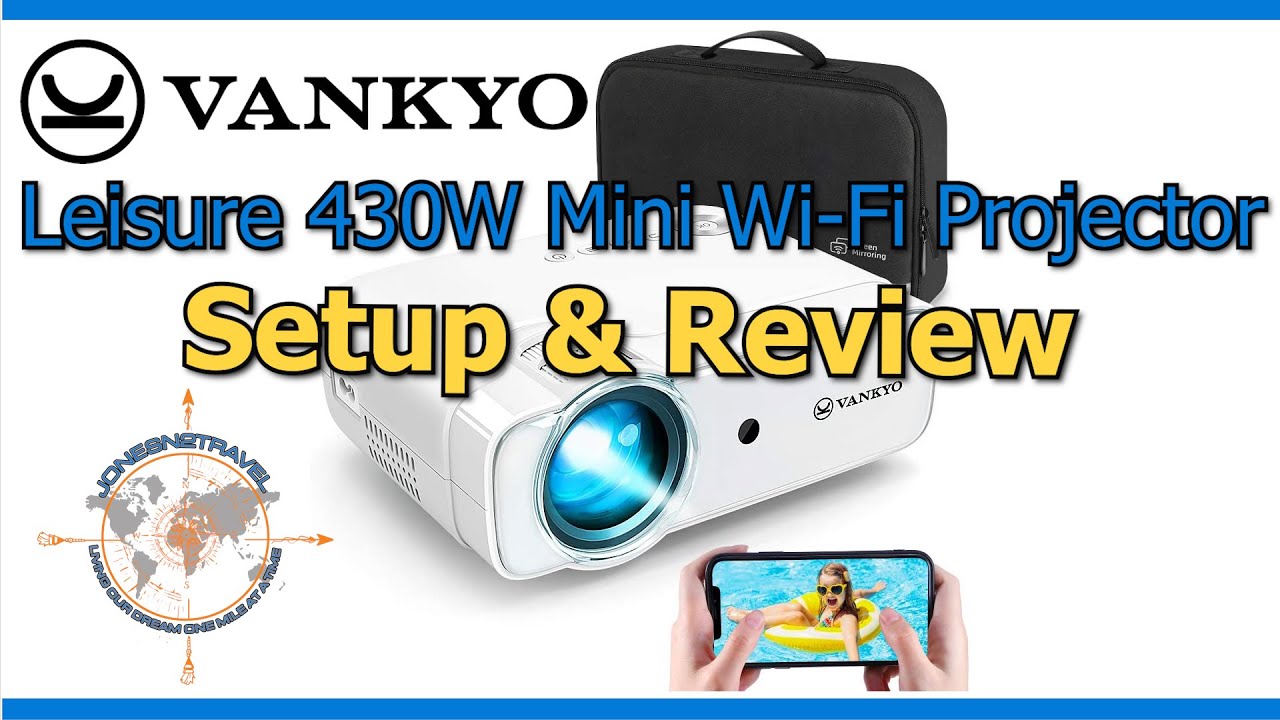 VANKYO LEISURE 430W MINI WI-FI PROJECTOR REVIEW | FULL HD 1080P | HDT RV LIFE