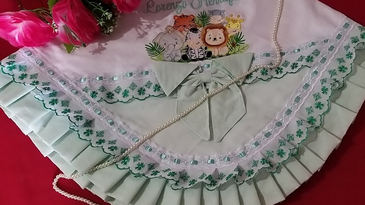 como montar manta com pregas para bebês passo a passo