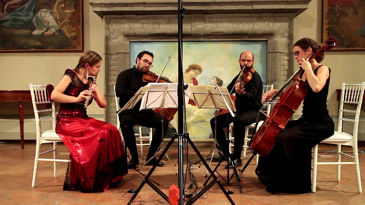 Mozart - Quartetto per flauto K285b - Quartetto Mozart
