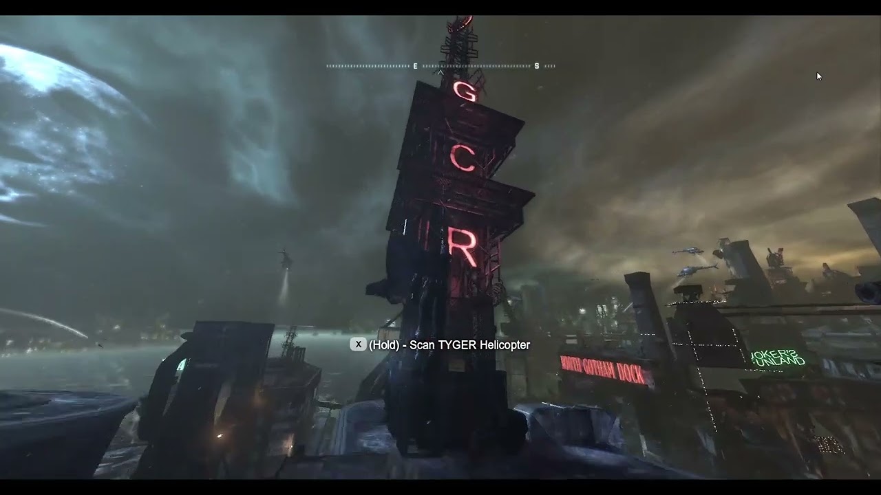 Batman Arkham City - Breach Wonder Tower observation deck to stop Protocol Ten
