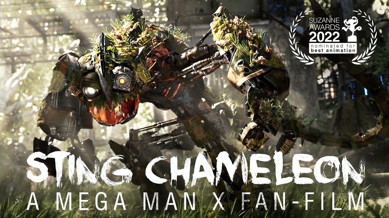 Mega Man X MAVERICKS Ep. 3 - Sting Chameleon (award nominated 3D fan-film) - a Blender short