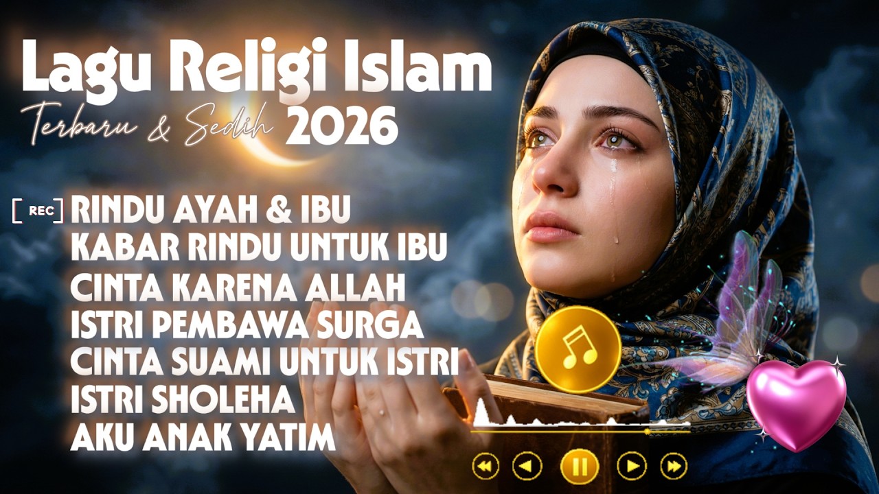 RINDU AYAH DAN IBU || LAGU RELIGI ISLAM TERBARU DAN SEDIH 2026 || PENYEJUK HATI DAN JIWA