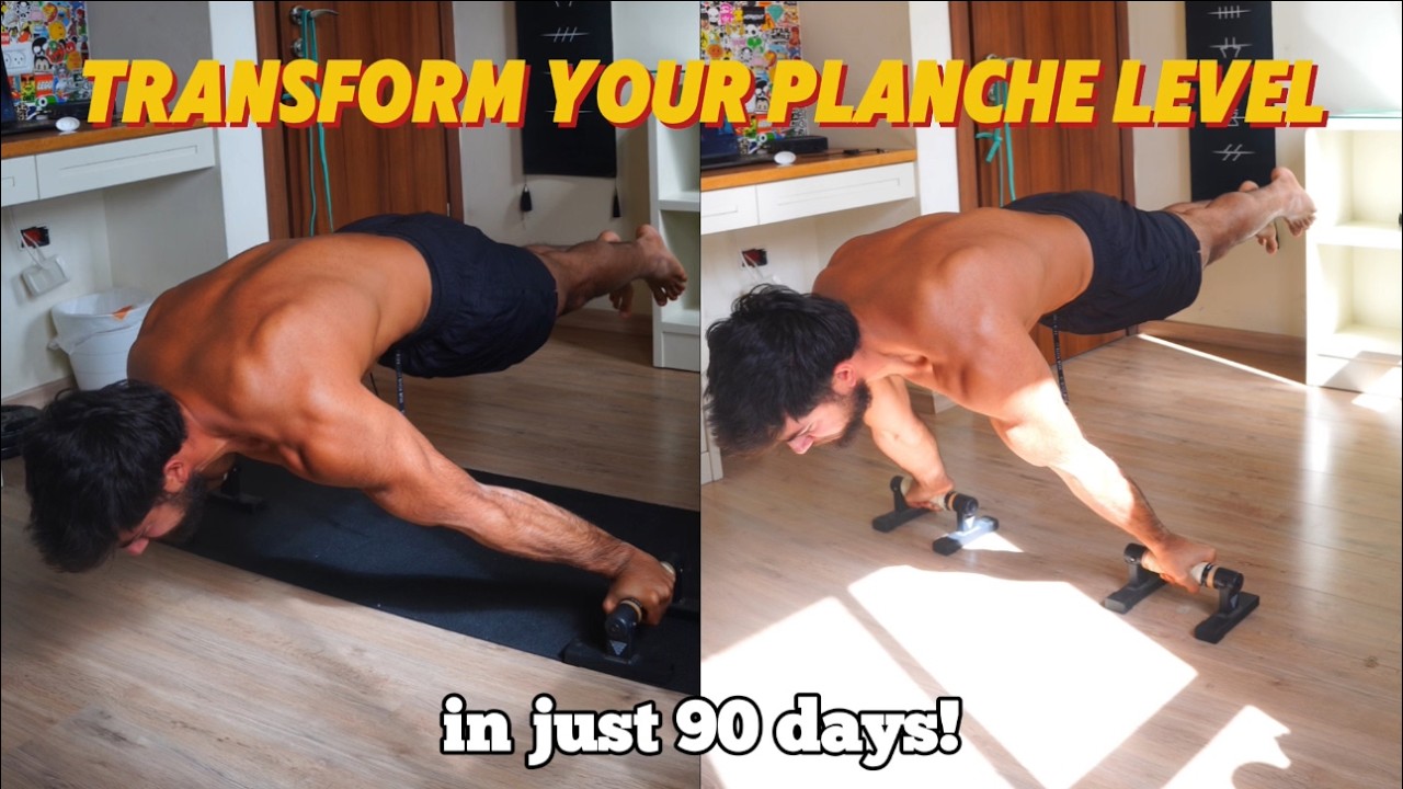 How To TRANSFORM Your Planche Level In 90 Days (Copy me)