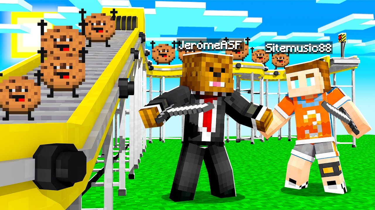 CREATING A Minecraft Cookie Factory