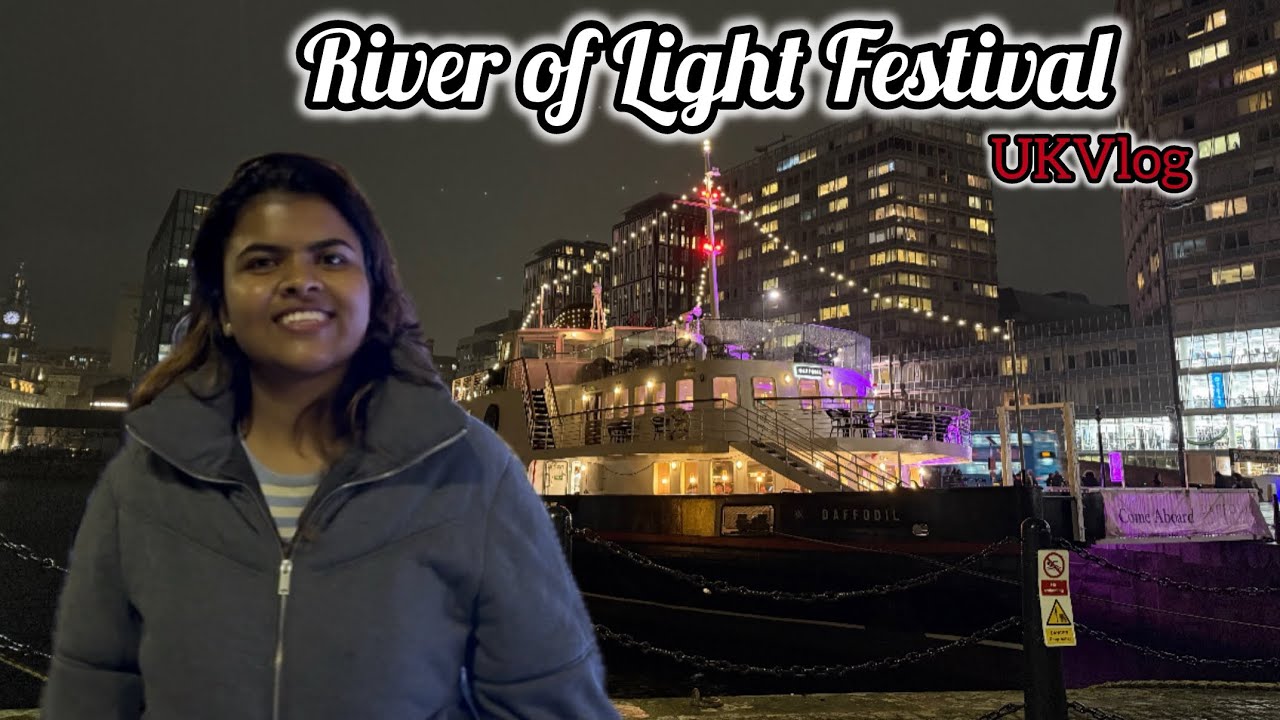Liverpool welcomed me back with lights ✨ | River of Light Festival 2025