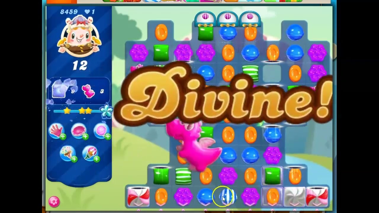 Candy Crush Saga Level 8459 No Boosters