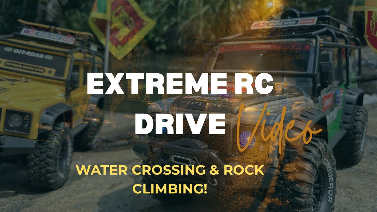 Extreme RC Adventure – Water Crossing & Hill Climb! 🚗⛰️
