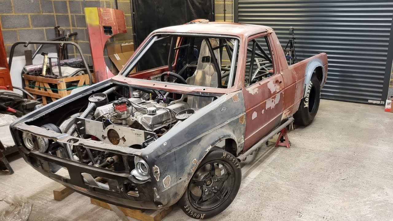 We’re Installing a Twin Turbo V8 into a VW Caddy