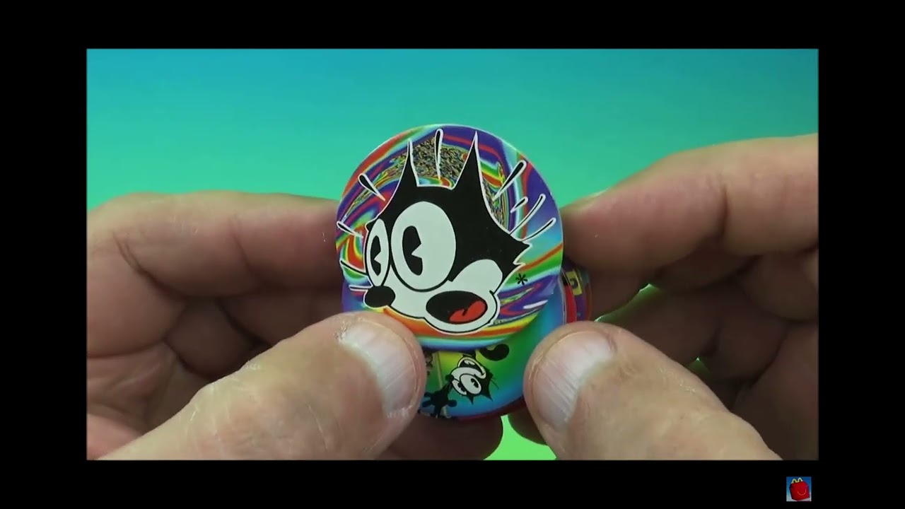 Felix the cat pogs