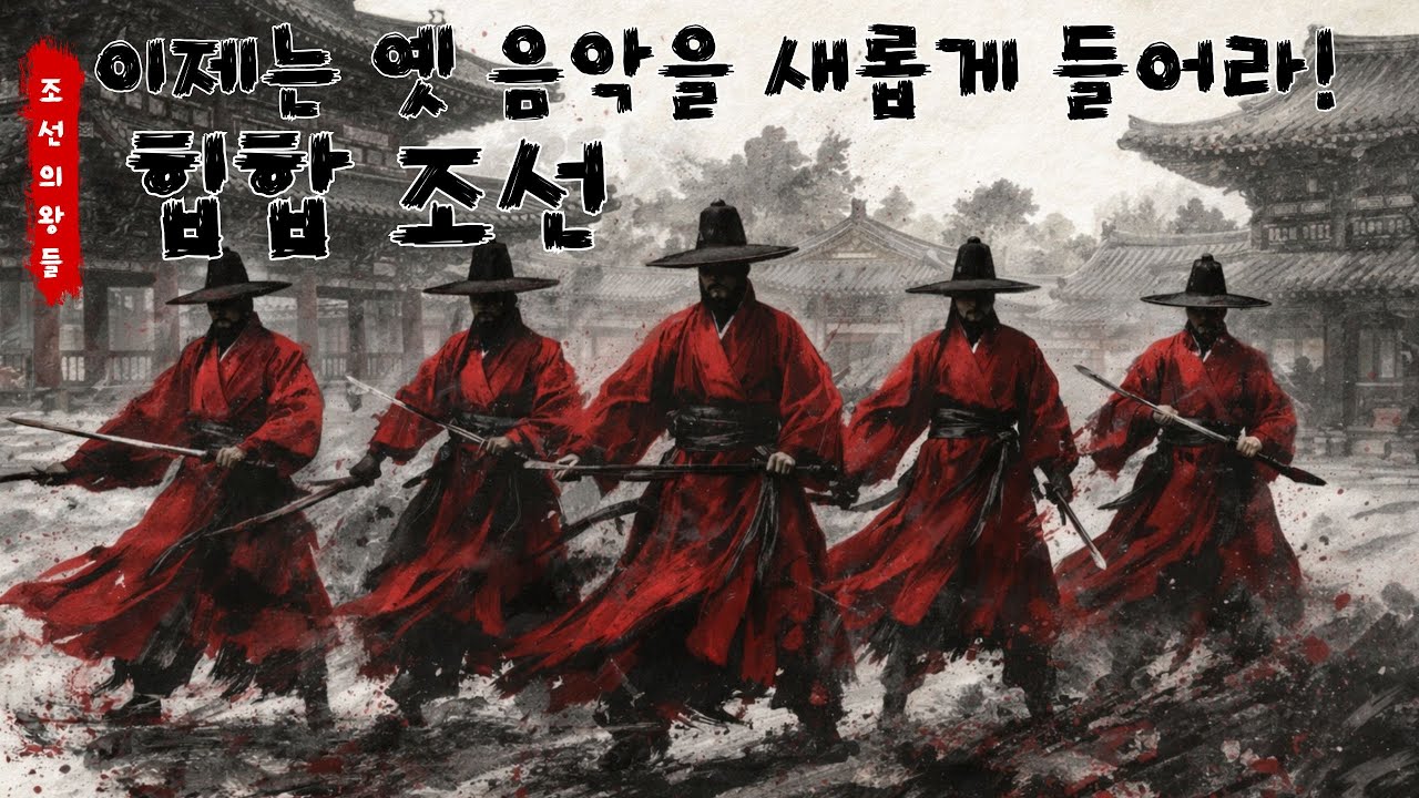 🏯🇰🇷조선 힙합📜왕의 시대는 끝났지만, 조선의 역사는 노래로 남는다#hiphopjoseon