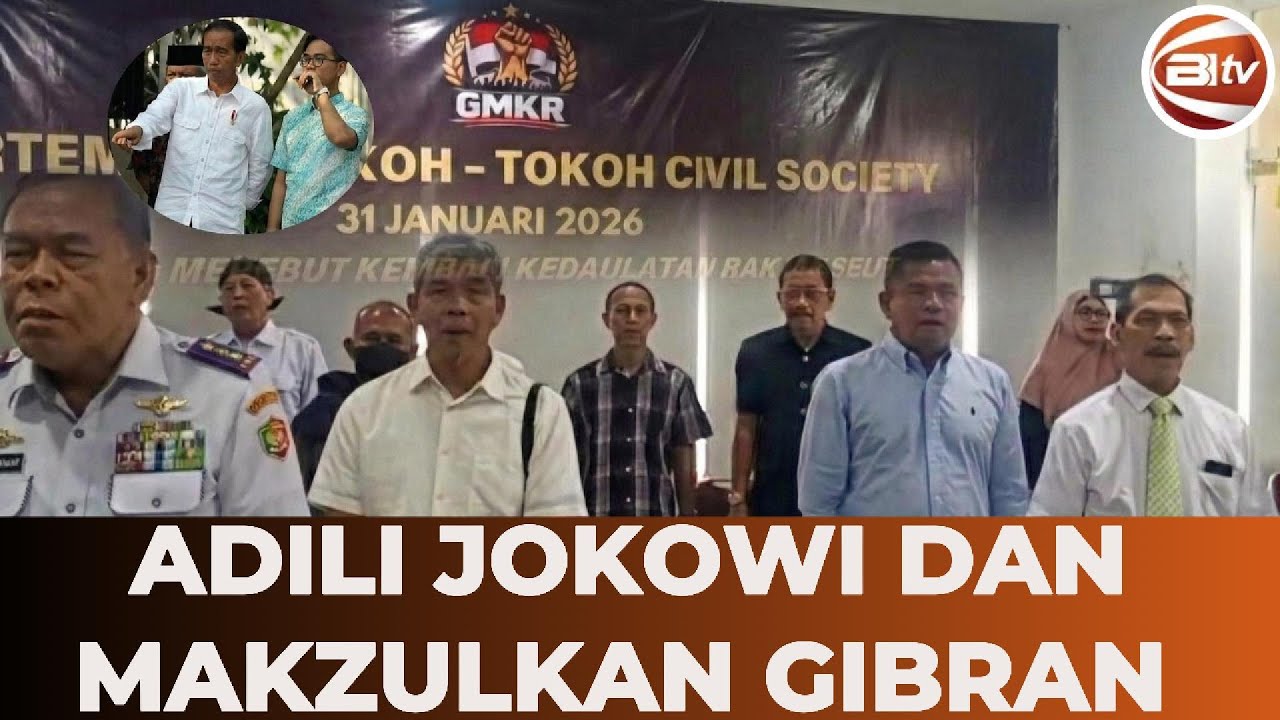 [FULL] Purnawirawan Jenderal Turun Gunung, Serukan Adili Jokowi dan Makzulkan Gibran
