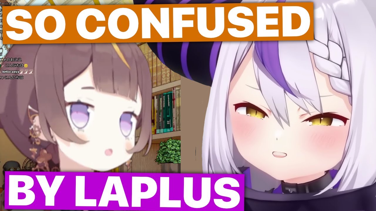 Anya Confused At How Down Bad Laplus Is  (Anya Melfissa / Hololive) [Eng Subs]