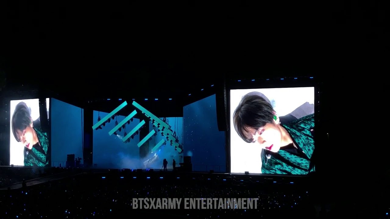190504 BTS V 'Singularity' | Speak Yourself Tour | Rose Bowl [Day 1]  Fancam 직캠
