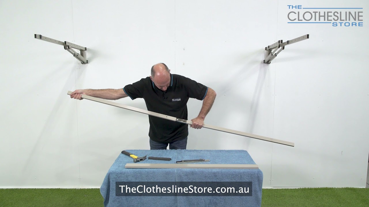 How to Install the Hills Everyday Double Folding Clothesline