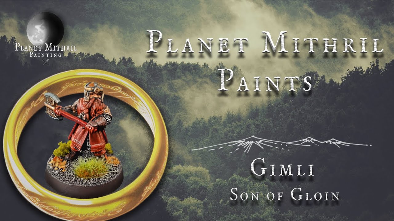 Gimli Son of Gloin, Painting Tutorial