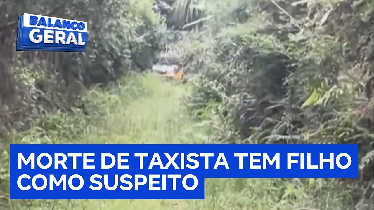 Pol&iacute;cia descobre pista que coloca filho de taxista como principal suspeito