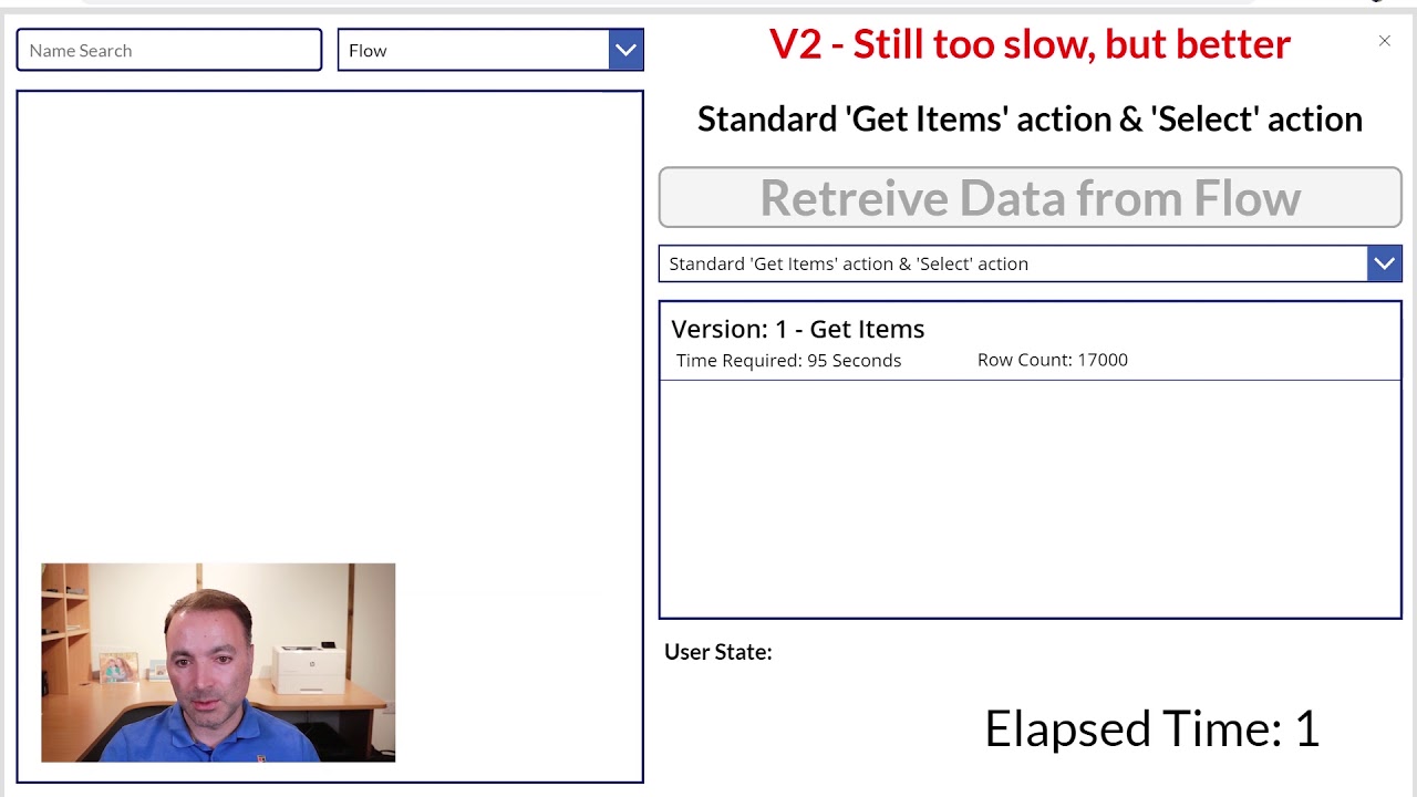 How to get more than 5,000 rows from a SharePoint list into a PowerApp with Microsoft Power Automate