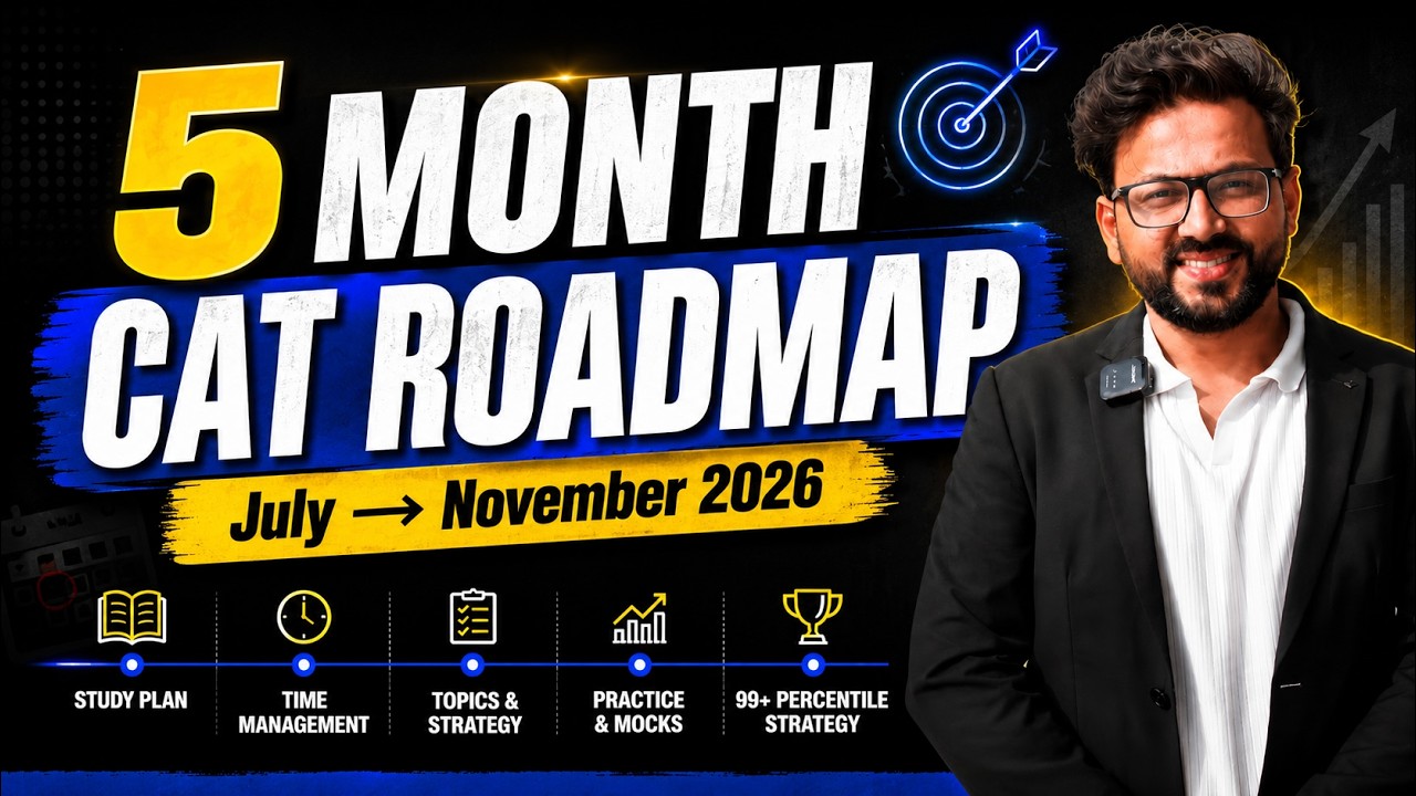 Can You Crack CAT 2026 in 5 Months? Here's the Roadmap | MBA Litmus
