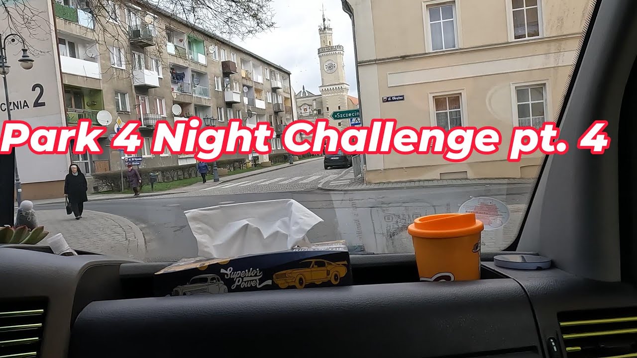 Mercedes Sprinter in der Park for Night Challenge