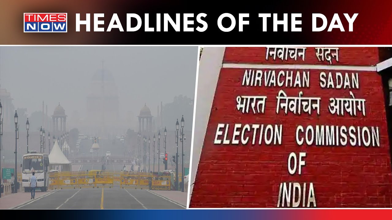 Gujarat Election 2022 Dates To Be Announced At 12 PM Today | Delhi's Air Quality Turns 'Severe'