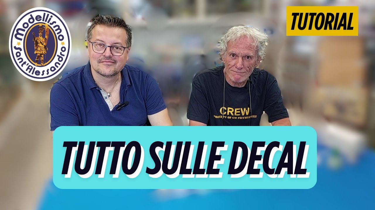 COME APPLICARE LE DECAL AL TUO MODELLINO - TUTORIAL