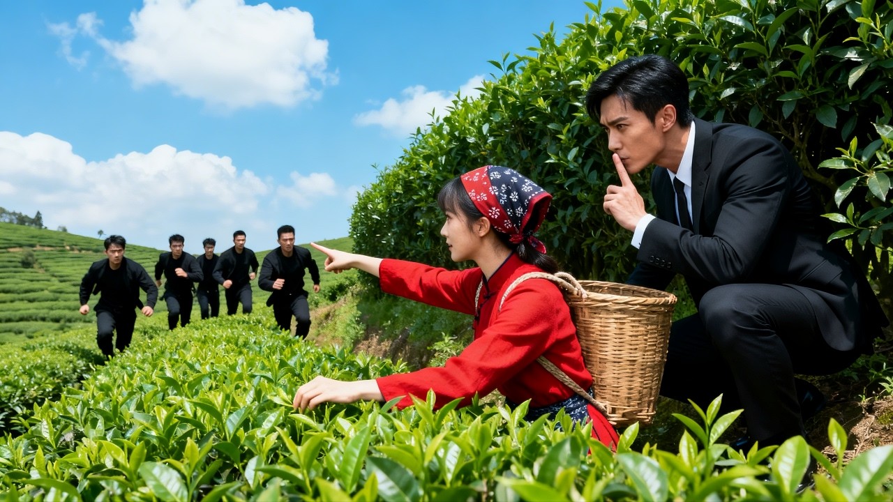 Tea-Picking Girl Saved A Man Being Hunted Down, Only To Discover He Was A CEO—He Married Her!
