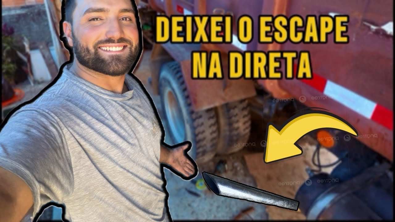 DEIXEI O ESCAPE DO CAMINHÃO NA DIRETONA, MEUS VIZINHOS QUEREM ME ME MATAR 