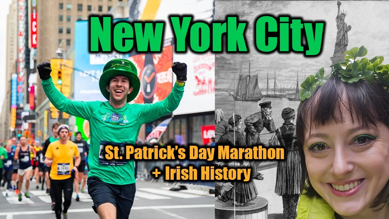Live NYC ☘️ St Patrick’s Marathon + Irish History Five Points & Hell’s Kitchen #nyc  #stpatricksday