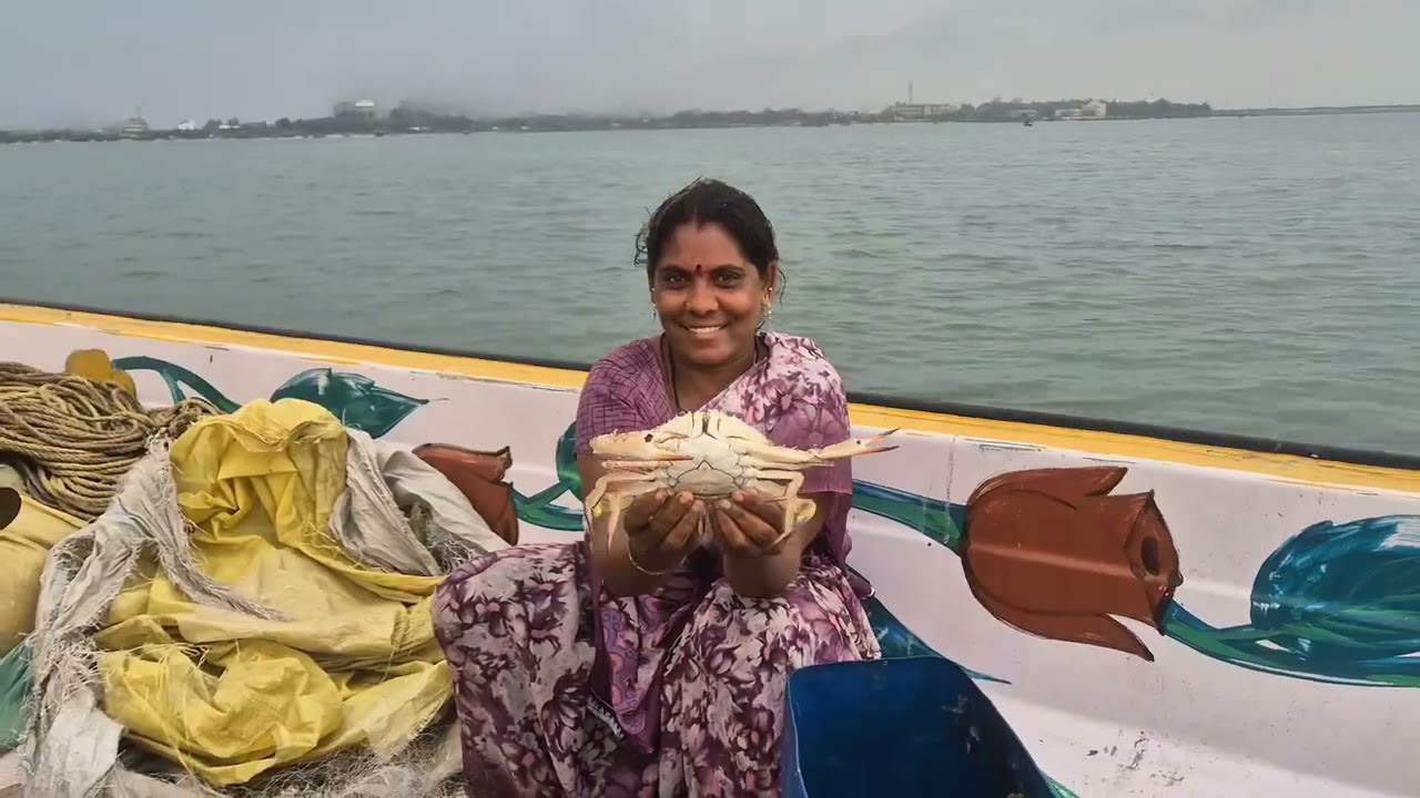 நண்டு வலையை பிடிக்க போறோம்