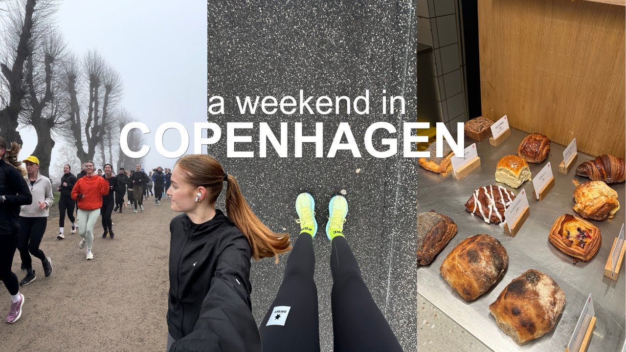 a realistic weekend in copenhagen | hosting a run club, errands, 28km run & girls time
