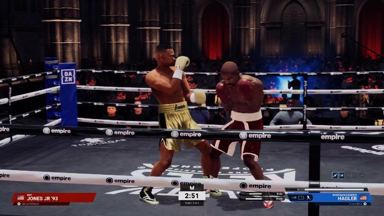 Hagler batters Roy