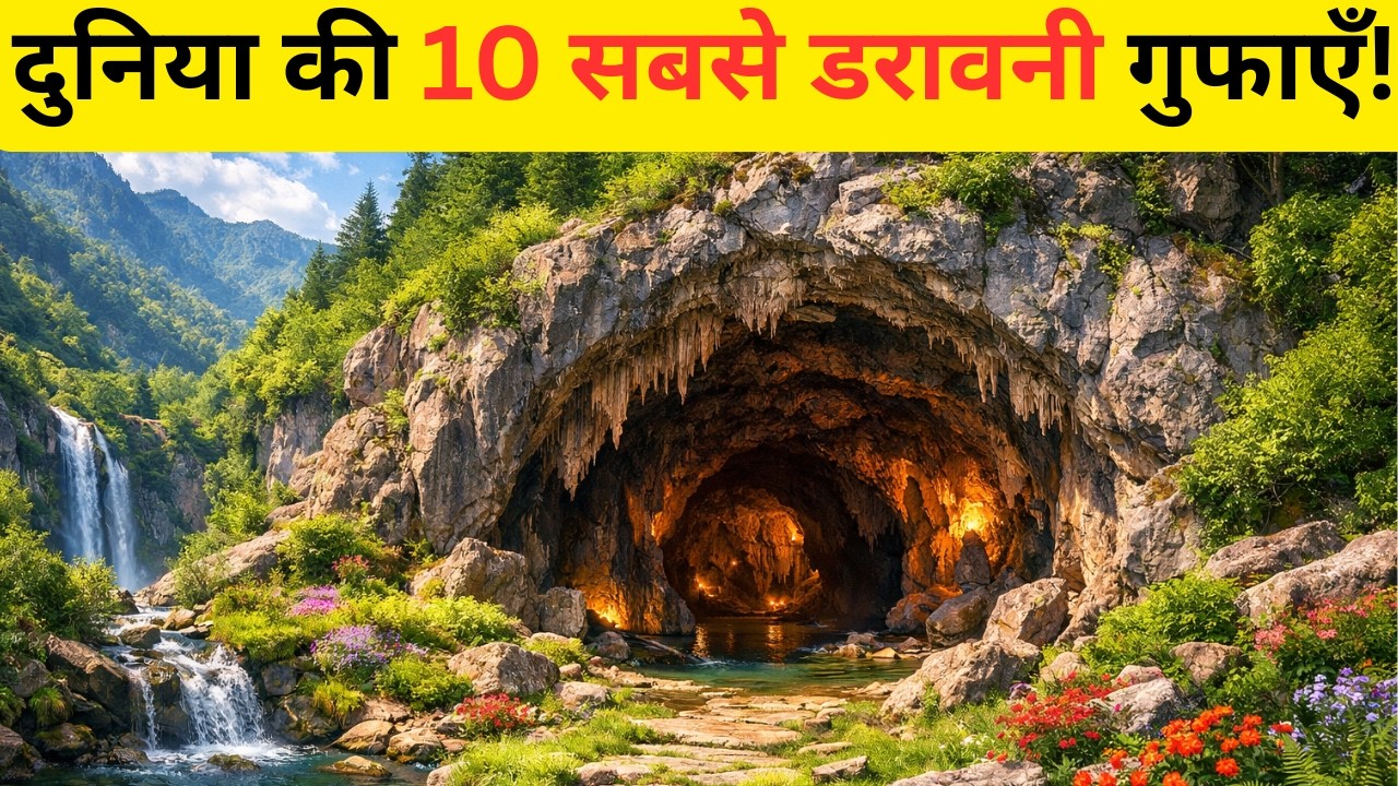 दुनिया की 10 सबसे डरावनी गुफाएँ! | 10 Most Terrifying Caves in the World! #Mystery #Caves