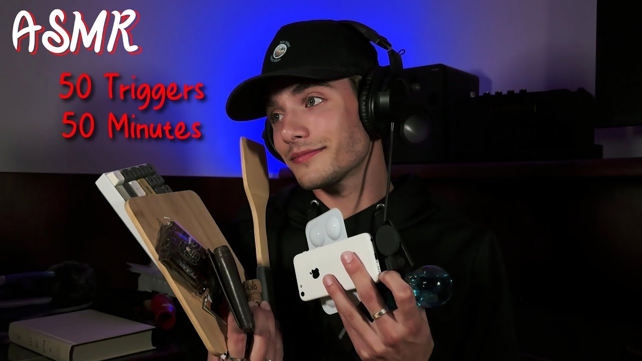 ASMR ~50 Triggers in 50 Minutes~ (50k Sub Special)
