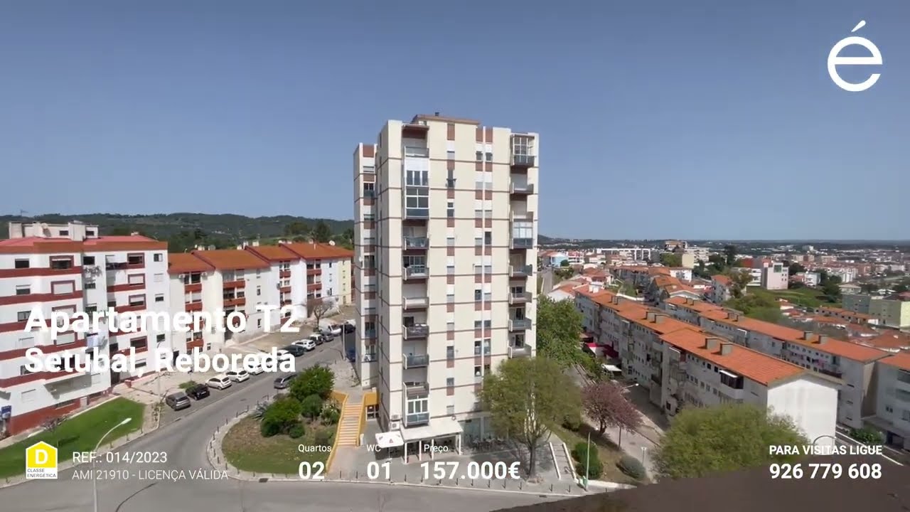 Apartamento T2 em Setúbal, Reboreda