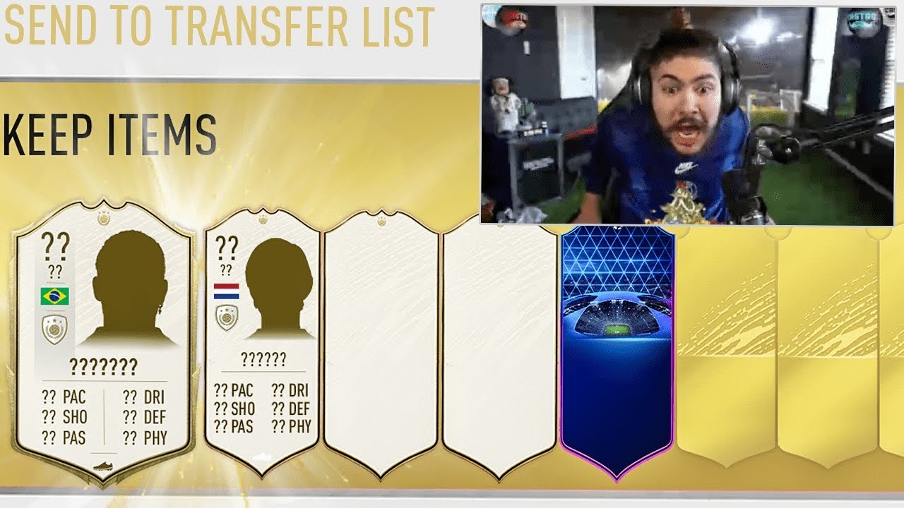 10 ICON PACKS!! MY RTG ICON PACK!! FIFA 20
