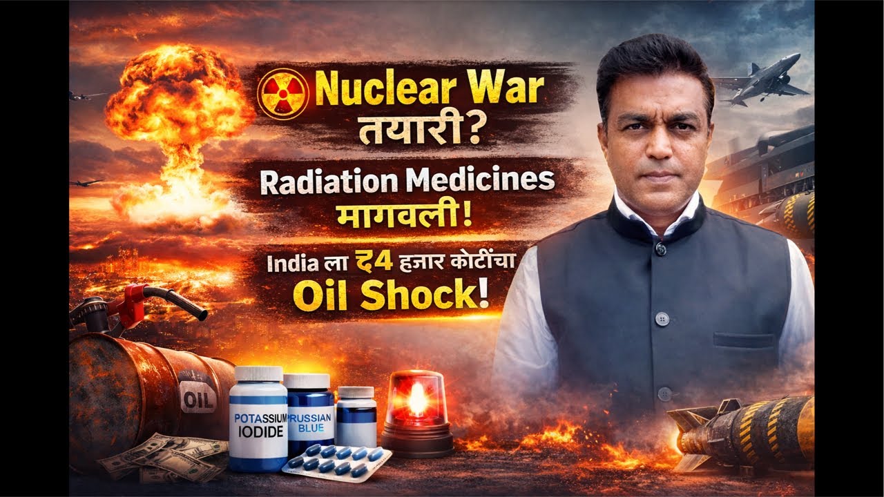 Gulf देशांची ‘Radiation Medicine’ भारताकडून खरेदी!Gravity Bomb vs Nuclear Fear! 4-Day Week!
