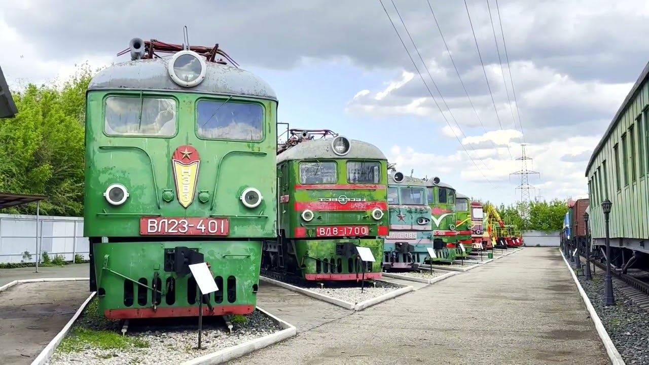 Поволжский музей ж/д техники в Самаре, 15.05.25 г.  Автор ролика Меркулова Наталья