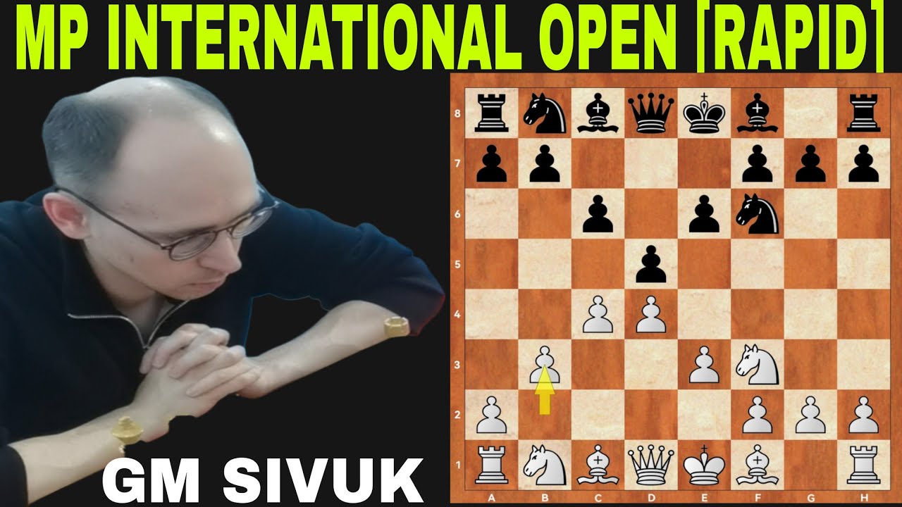 The Simple Approach to Slav Defense b3!? |GM Sivuk, V (2508) VS NM Andador R. (2152) | Round 3