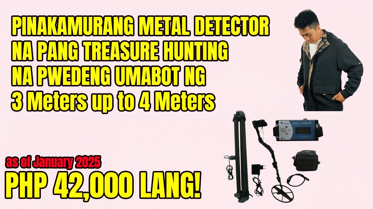 Pinakamurang Detector na Pang Treasure Hunting Equipment| Vourvon Raven| Technoligi Ekibi