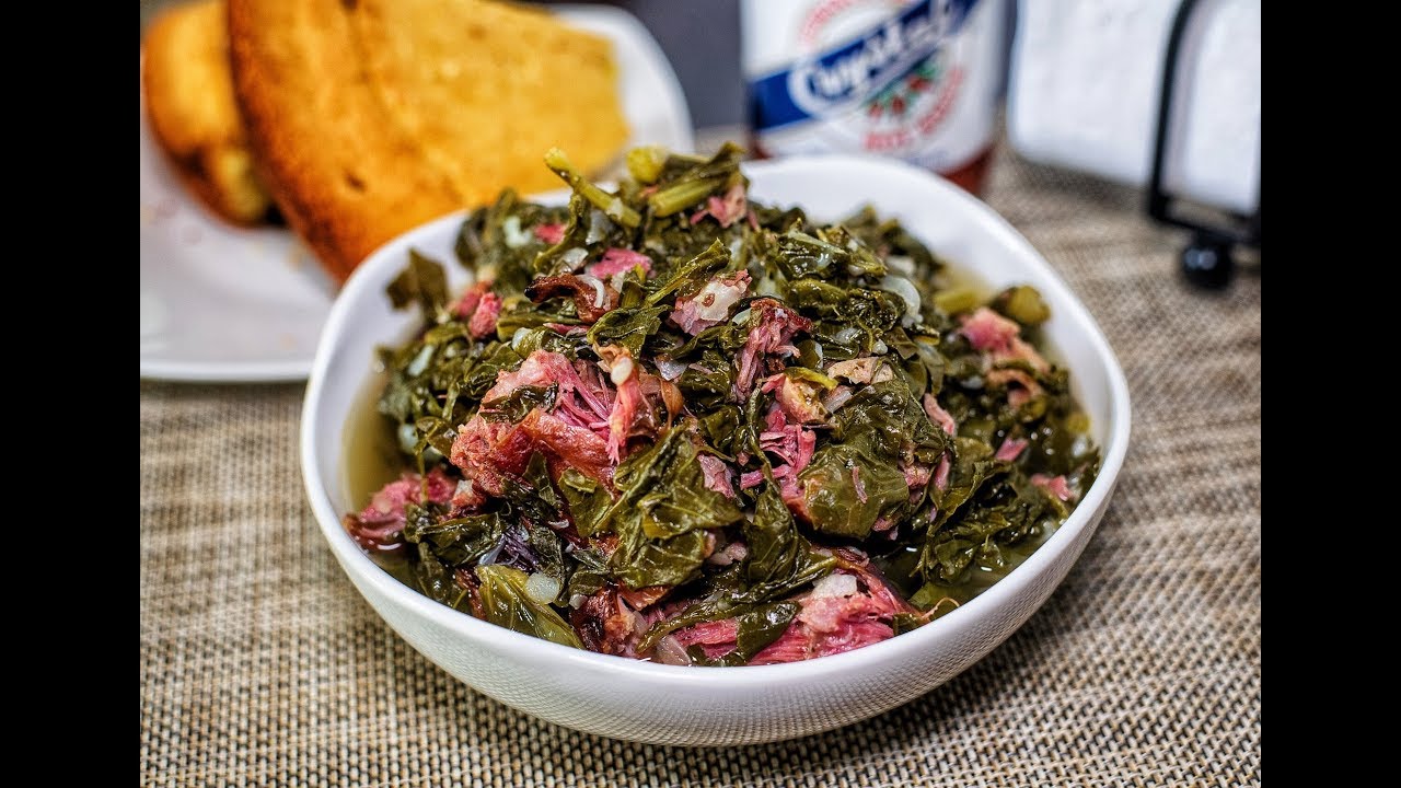 PRESSURE COOKER SOUTHERN STYLE GREENS RECIPE