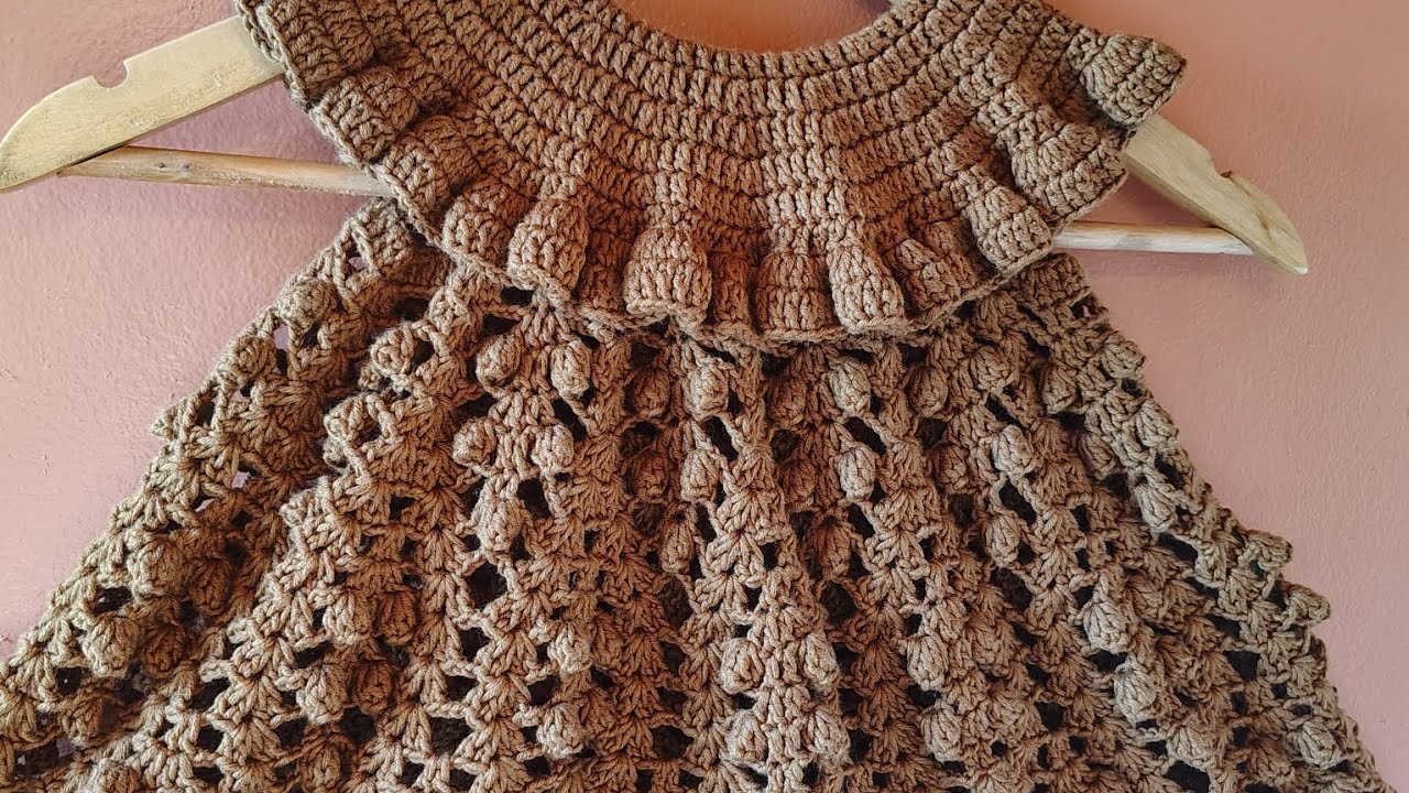 CROCHET JESSICA DRESS 🤎