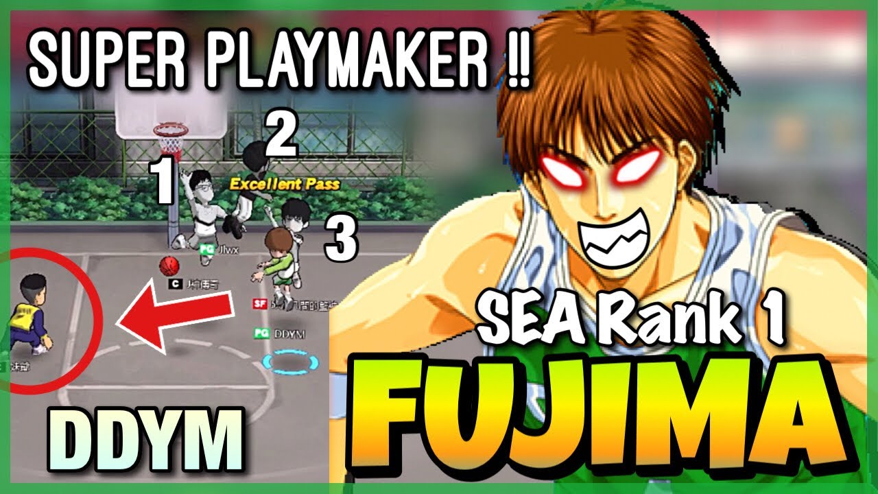 Slam Dunk Mobile SEA Rank 1 Kenji Fujima Gameplay by DDYM | Assist king!