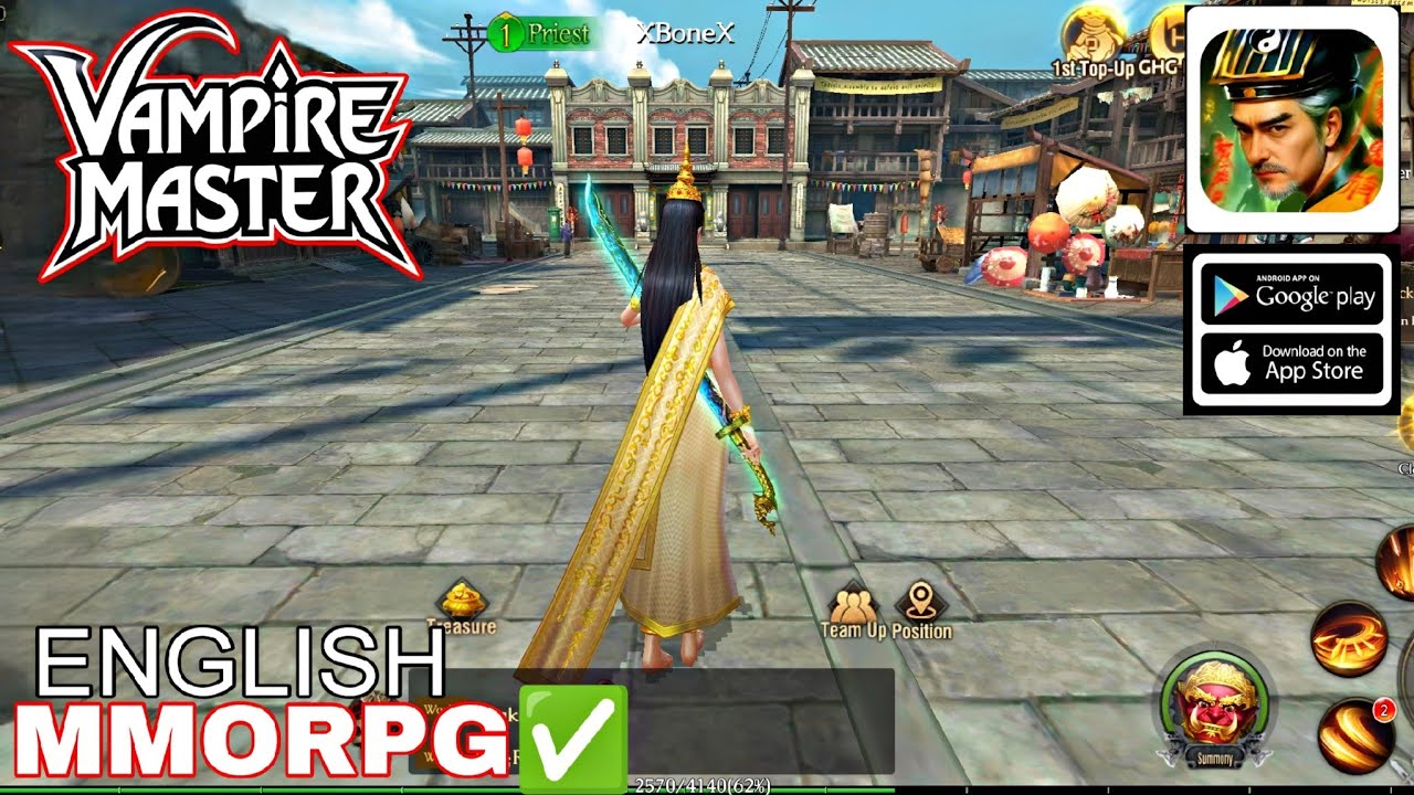 VAMPIRE MASTER GAMEPLAY MMORPG OFFICIALLY RELEASED 2025
