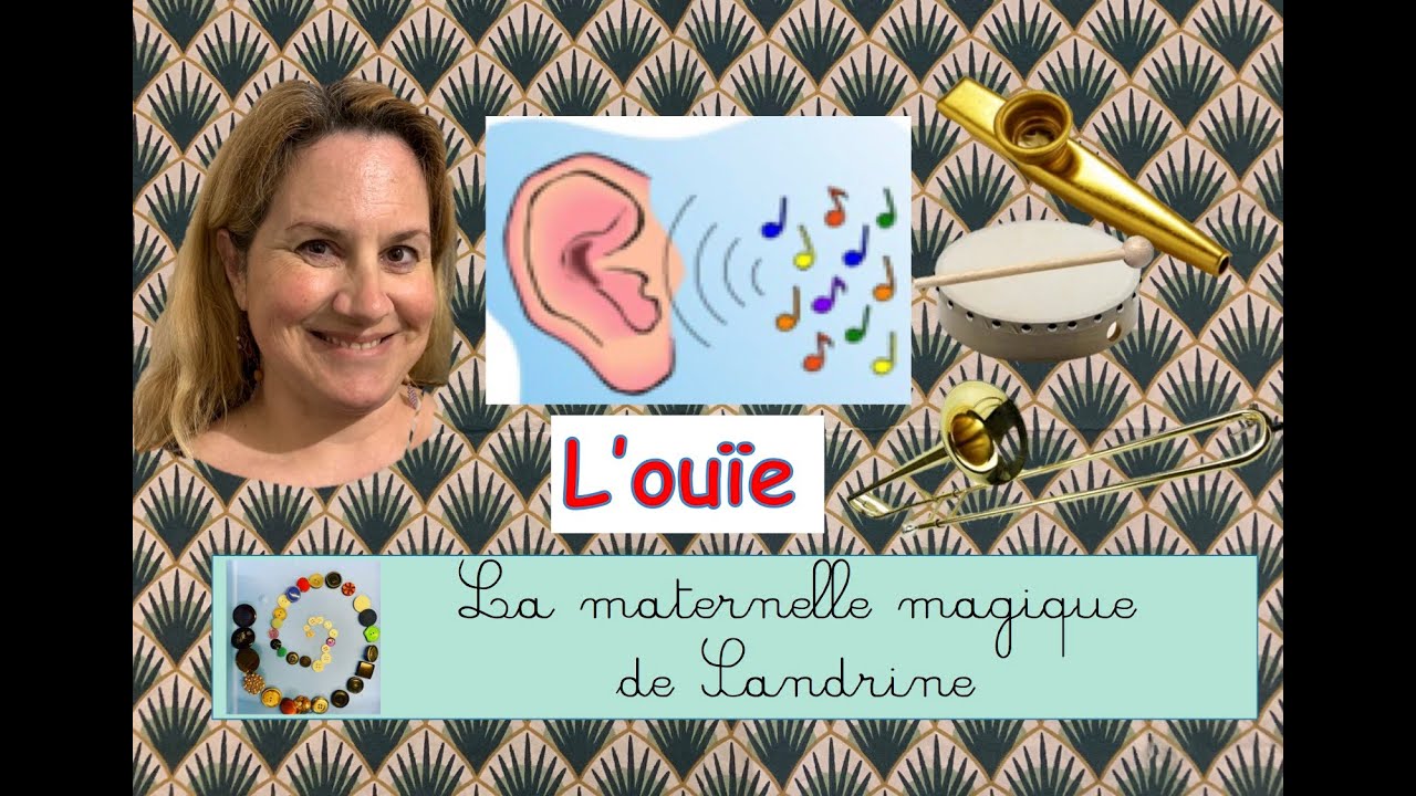 ⭐️Les 5 sens : l'ouïe avec écoute d'instruments de musique