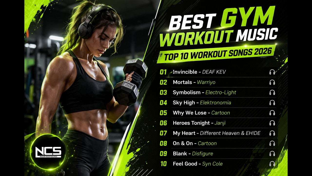 Best Gym Workout Music | Top 10 Workout Songs 2026 #gymsongs #workout #gymmotivation